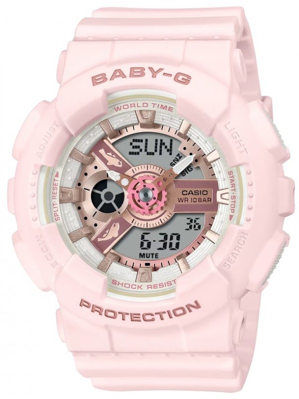 фото Женские наручные часы Casio Baby-G BA-110AQ-4A