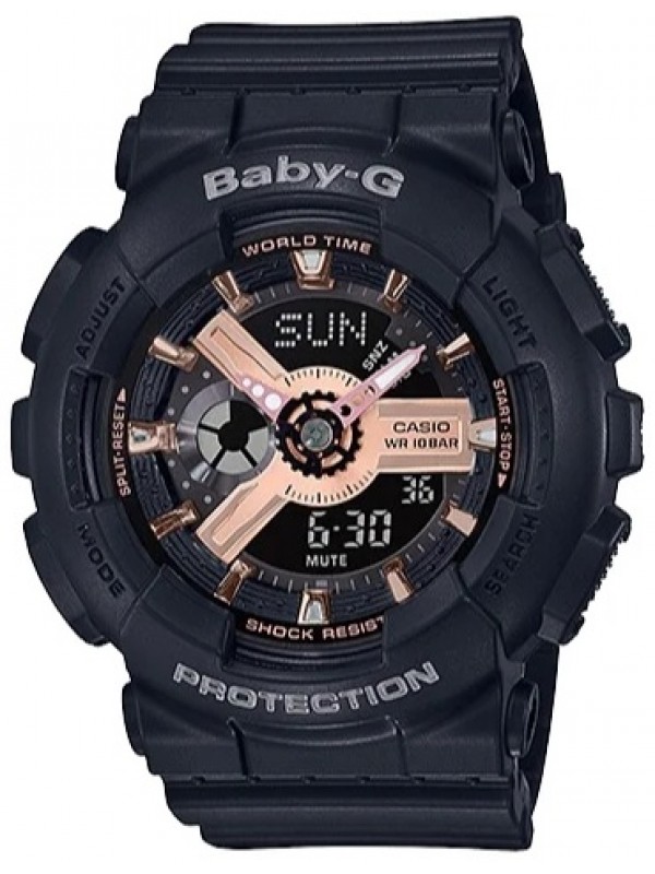 фото Женские наручные часы Casio Baby-G BA-110RG-1A