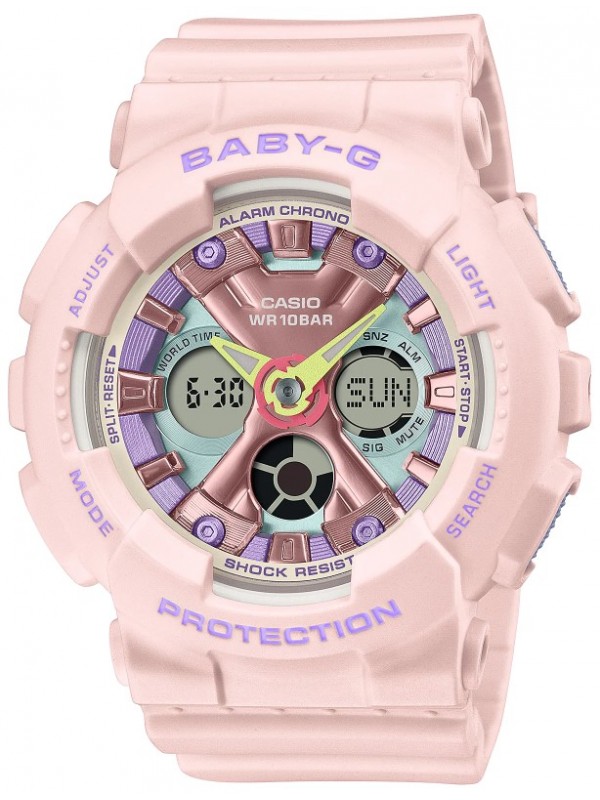 фото Женские наручные часы Casio Baby-G BA-130PM-4A