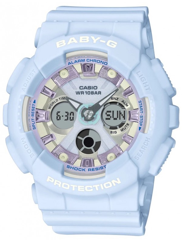 фото Женские наручные часы Casio Baby-G BA-130WP-2A