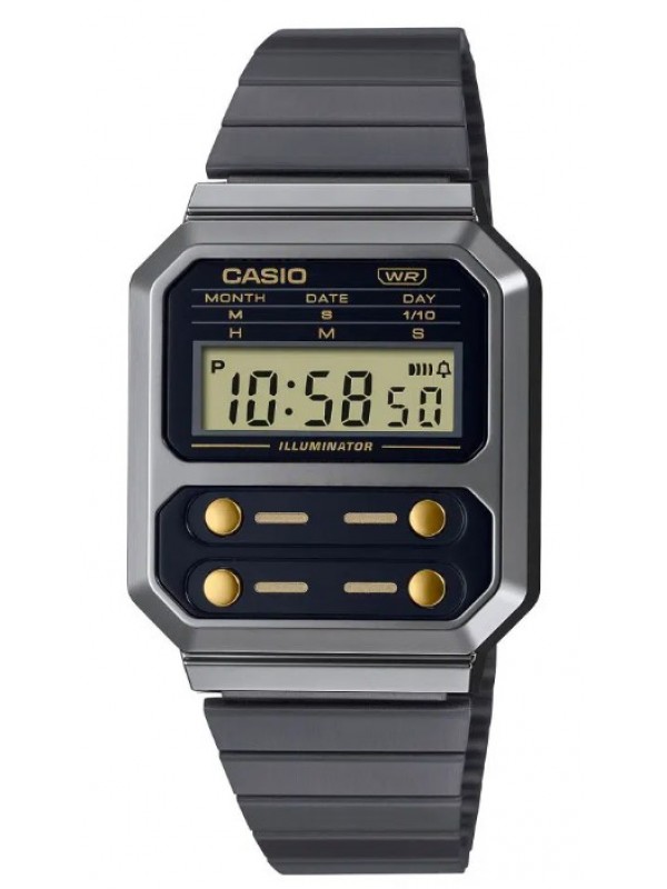 фото Мужские наручные часы Casio Vintage A100WEGG-1A2