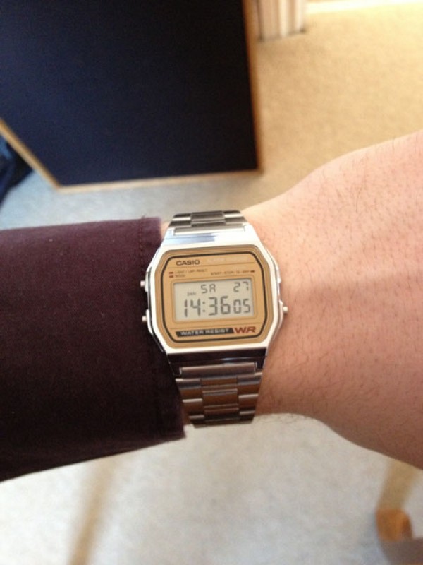 фото Мужские наручные часы Casio Vintage A158WEA-9E