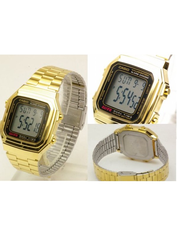 фото Мужские наручные часы Casio Vintage A178WGA-1A