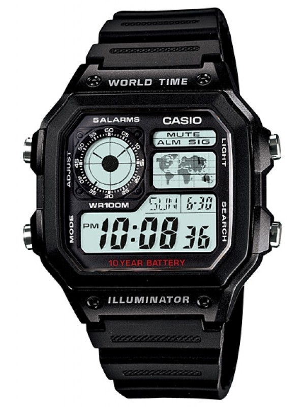 фото Мужские наручные часы Casio Collection AE-1200WH-1A