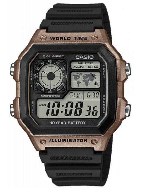 фото Мужские наручные часы Casio Collection AE-1200WH-5A