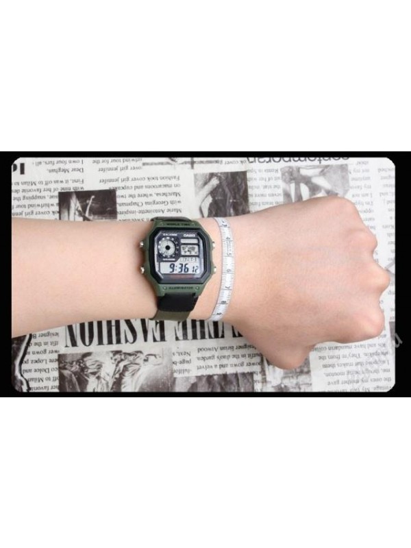 фото Мужские наручные часы Casio Collection AE-1200WHB-3B