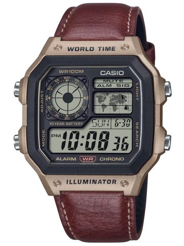 фото Мужские наручные часы Casio Collection AE-1200WHL-5A