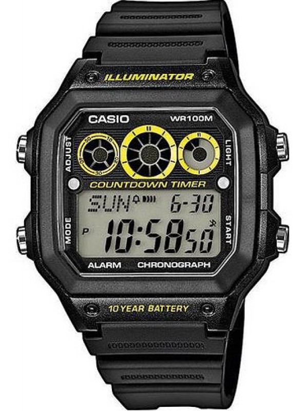 фото Мужские наручные часы Casio Collection AE-1300WH-1A