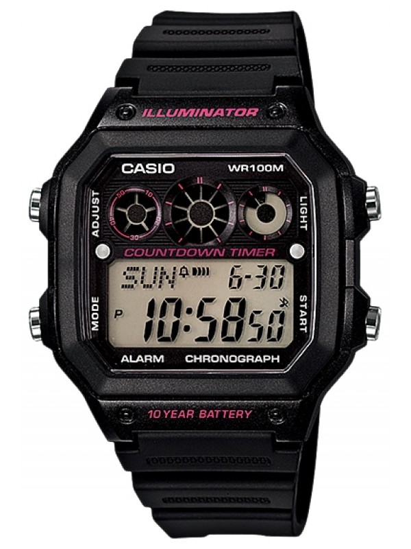 фото Мужские наручные часы Casio Collection AE-1300WH-1A2