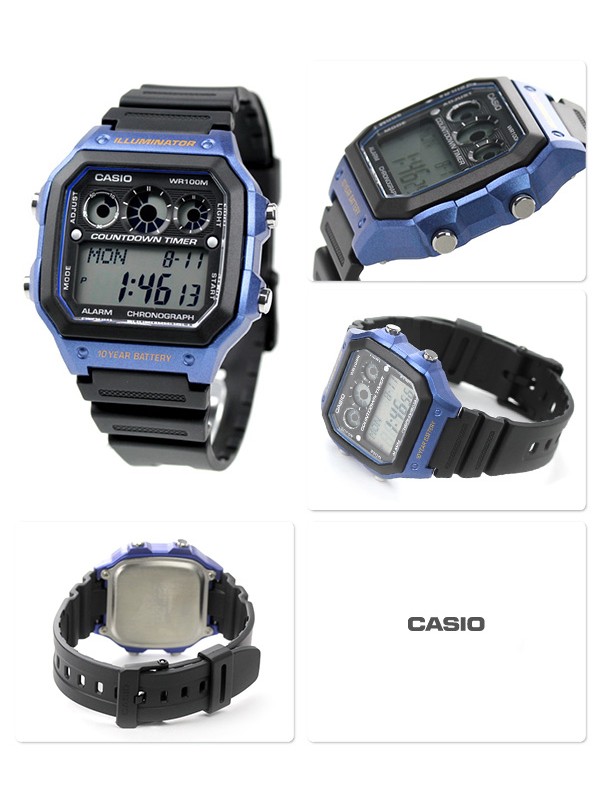 фото Мужские наручные часы Casio Collection AE-1300WH-2A