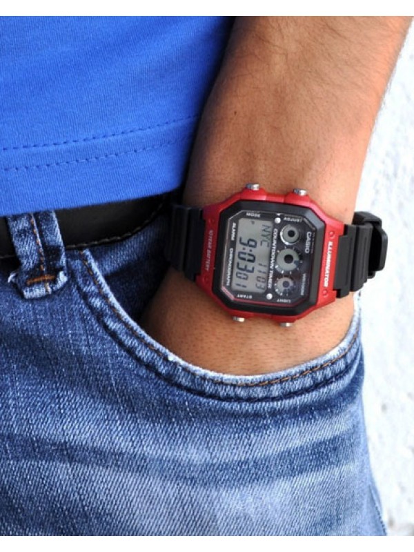 фото Мужские наручные часы Casio Collection AE-1300WH-4A