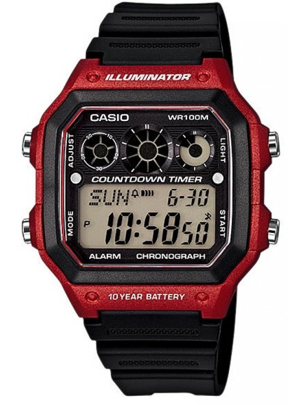 фото Мужские наручные часы Casio Collection AE-1300WH-4A