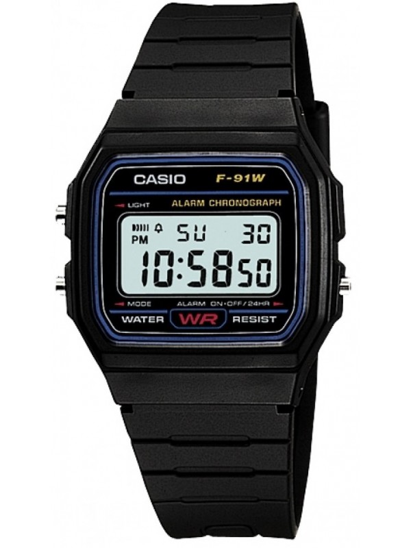 фото Мужские наручные часы Casio Collection F-91W-1