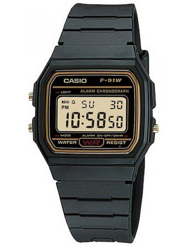 фото Мужские наручные часы Casio Collection F-91WG-9S