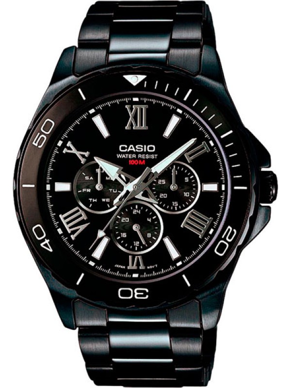 фото Мужские наручные часы Casio Collection MTD-1075BK-1A1
