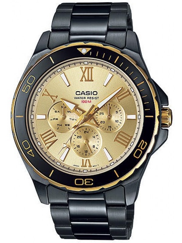 фото Мужские наручные часы Casio Collection MTD-1075BK-9A