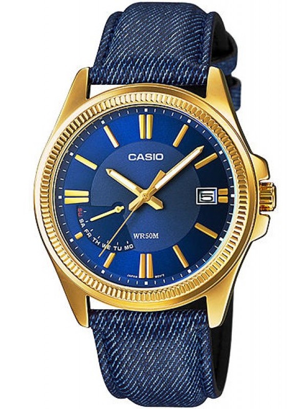 фото Мужские наручные часы Casio Collection MTP-E115GBL-2A