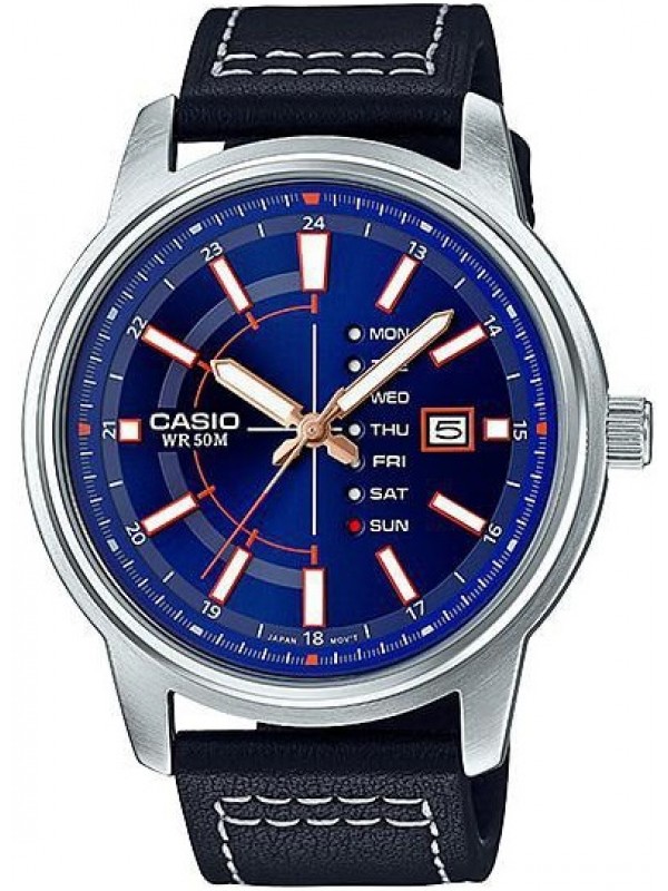 фото Мужские наручные часы Casio Collection MTP-E128L-2A1