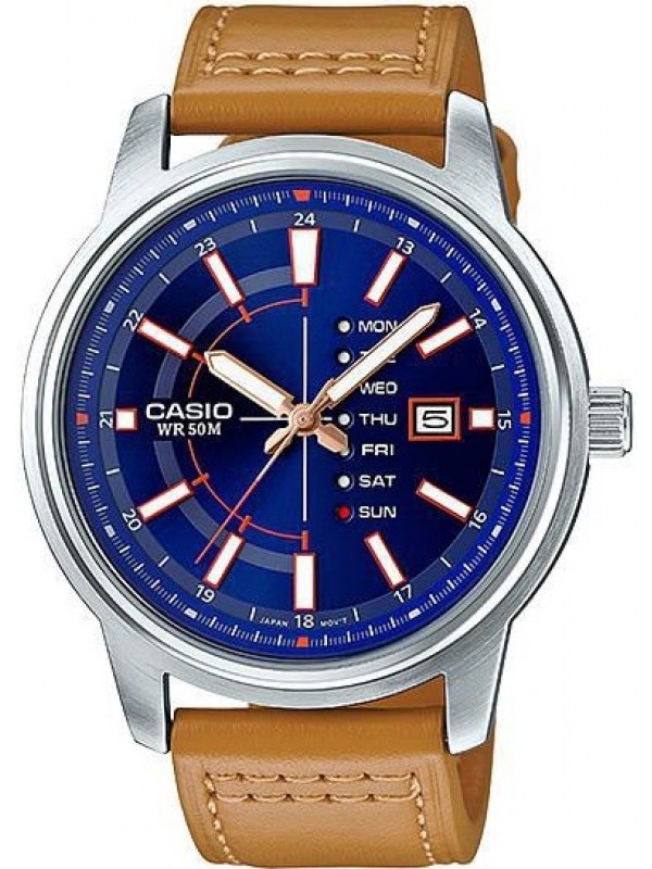 фото Мужские наручные часы Casio Collection MTP-E128L-2A2