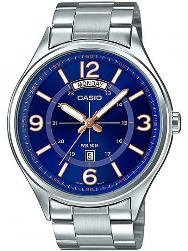 фото Мужские наручные часы Casio Collection MTP-E129D-2B