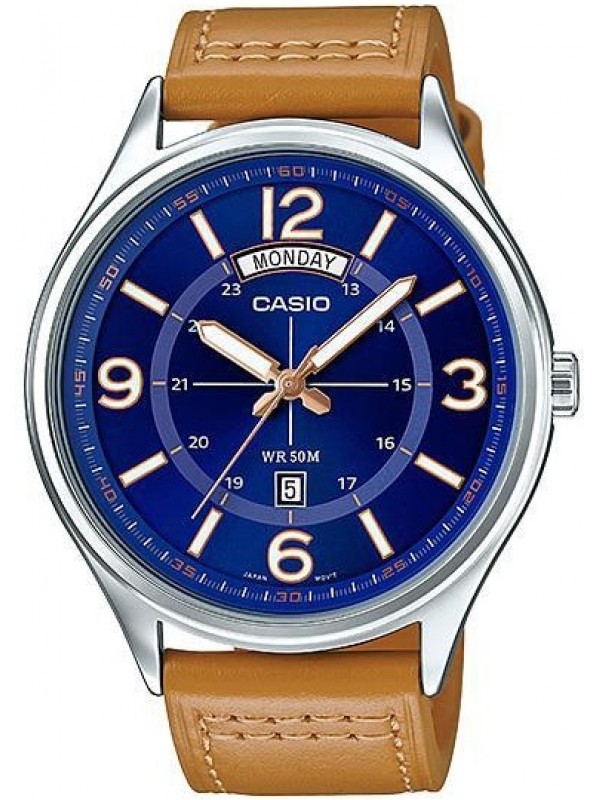 фото Мужские наручные часы Casio Collection MTP-E129L-2B2