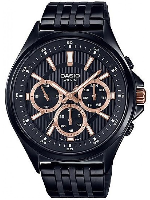 фото Мужские наручные часы Casio Collection MTP-E303B-1A2