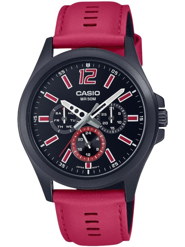 фото Мужские наручные часы Casio Collection MTP-E350BL-1B