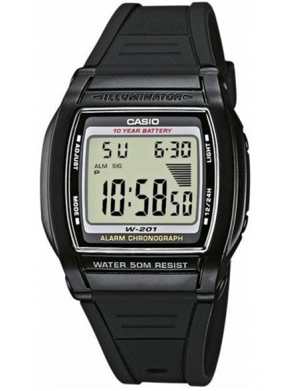 фото Мужские наручные часы Casio Collection W-201-1A
