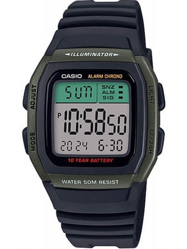 фото Мужские наручные часы Casio Collection W-96H-3A