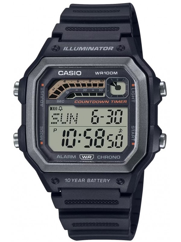 фото Мужские наручные часы Casio Collection WS-1600H-1A