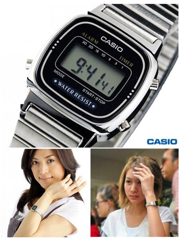 фото Женские наручные часы Casio Vintage LA670WA-1S