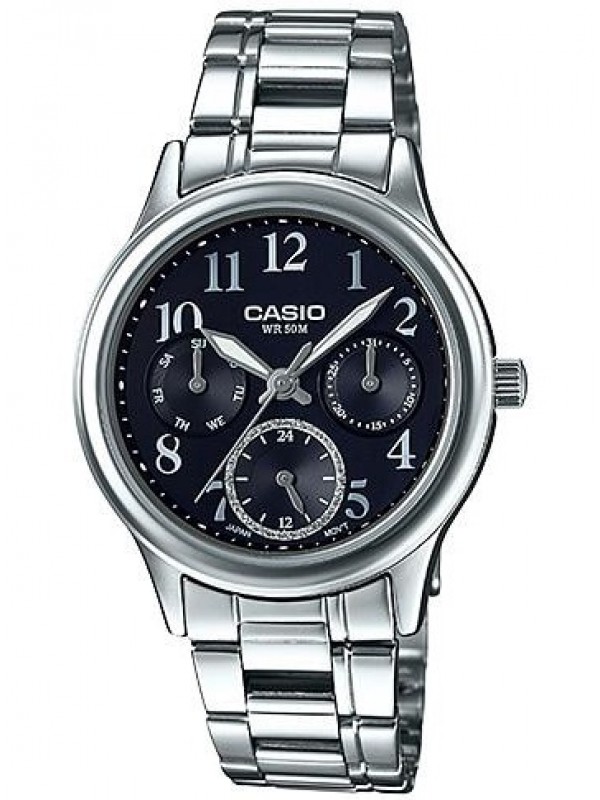 фото Женские наручные часы Casio Collection LTP-E306D-1B