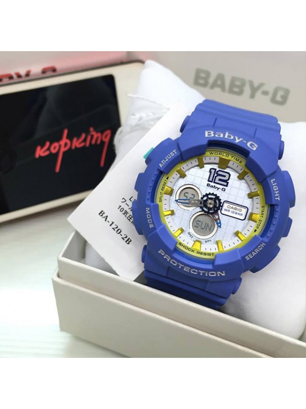 фото Женские наручные часы Casio Baby-G BA-120-2B