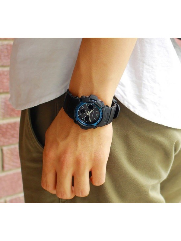 фото Мужские наручные часы Casio G-Shock AWG-M100A-1A