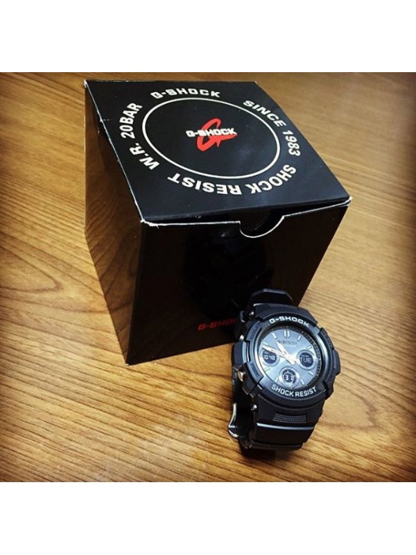 фото Мужские наручные часы Casio G-Shock AWG-M100B-1A