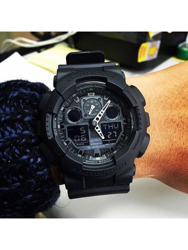 фото Мужские наручные часы Casio G-Shock GA-100-1A1
