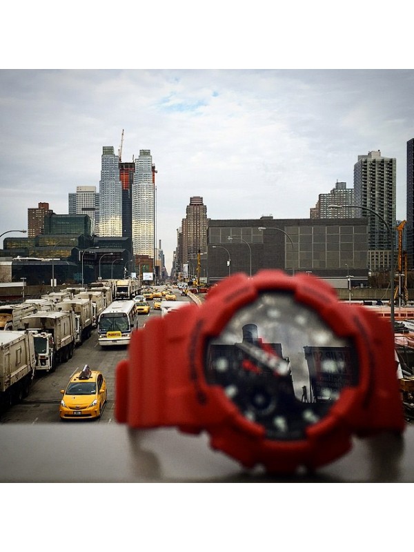 фото Мужские наручные часы Casio G-Shock GA-100B-4A