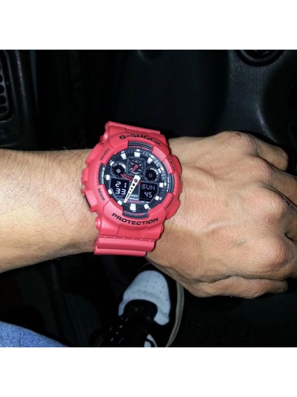 фото Мужские наручные часы Casio G-Shock GA-100B-4A