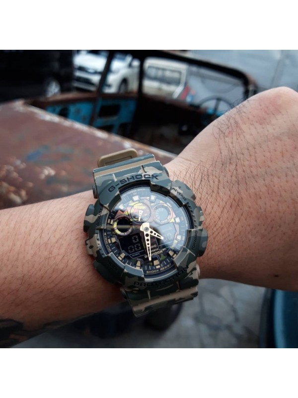 фото Мужские наручные часы Casio G-Shock GA-100CM-5A