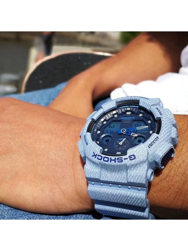 фото Мужские наручные часы Casio G-Shock GA-100DE-2A