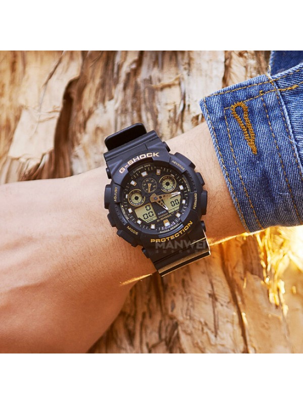 фото Мужские наручные часы Casio G-Shock GA-100GBX-1A9