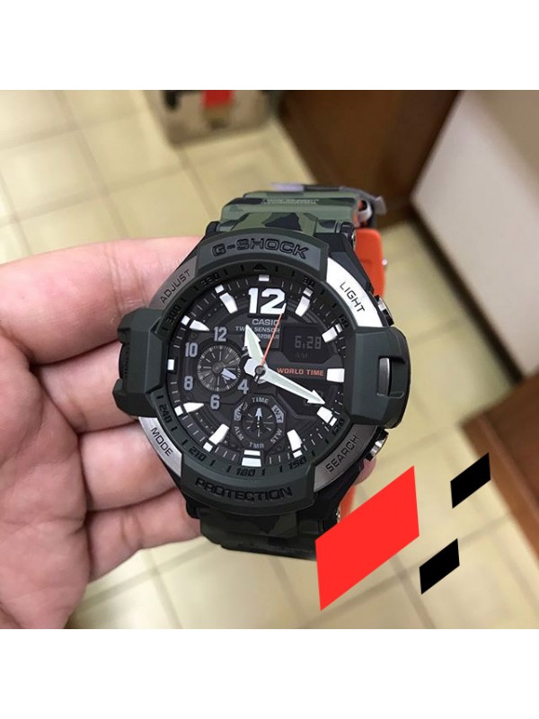 фото Мужские наручные часы Casio G-Shock GA-1100SC-3A