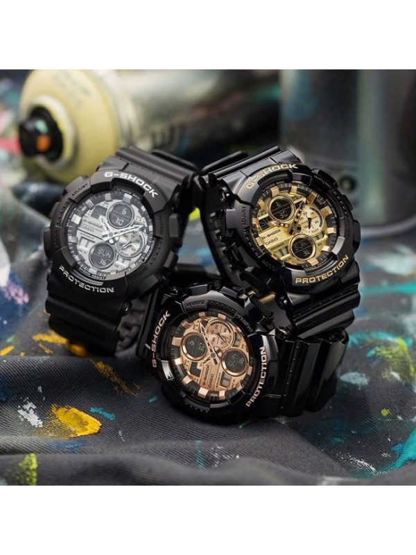 фото Мужские наручные часы Casio G-Shock GA-140GM-1A1