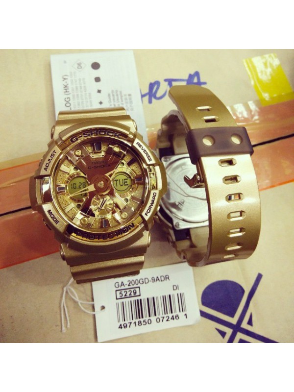 фото Мужские наручные часы Casio G-Shock GA-200GD-9A