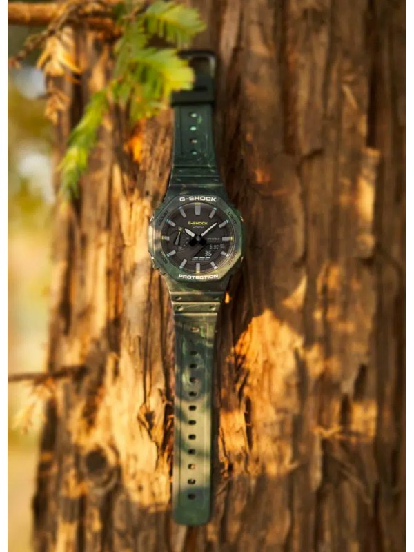 фото Мужские наручные часы Casio G-Shock GA-2100FR-3A