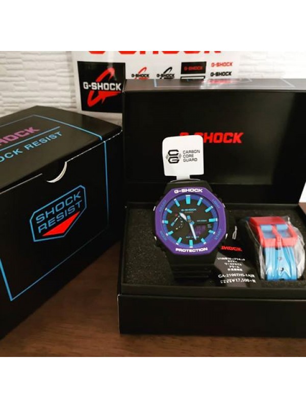 фото Мужские наручные часы Casio G-Shock GA-2100THS-1A