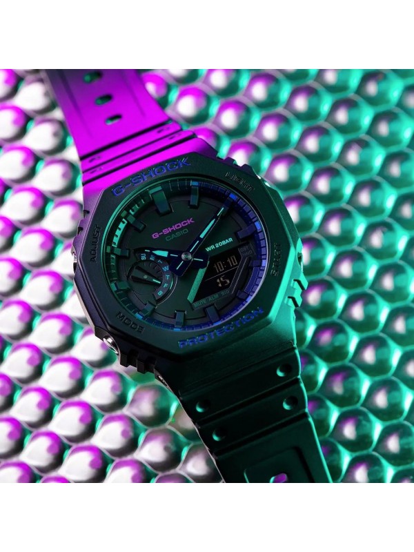 фото Мужские наручные часы Casio G-Shock GA-2100VB-1A