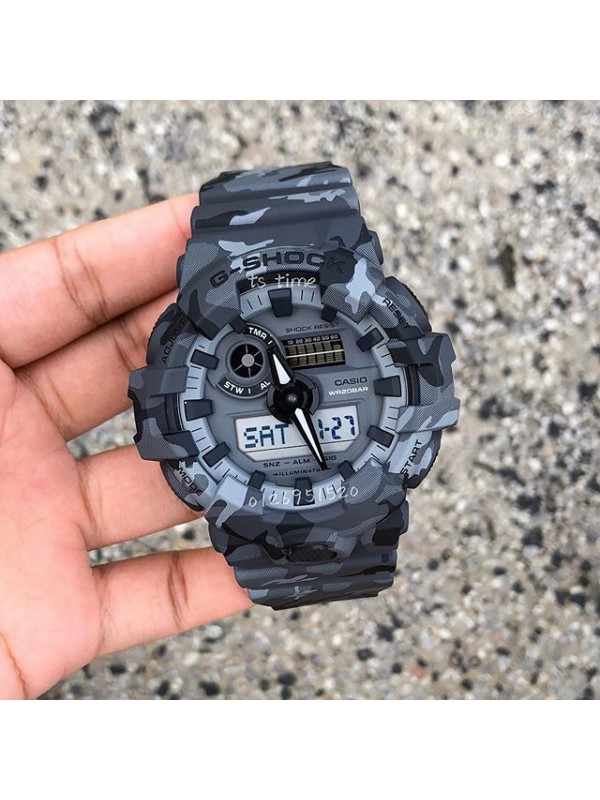 фото Мужские наручные часы Casio G-Shock GA-700CM-8A