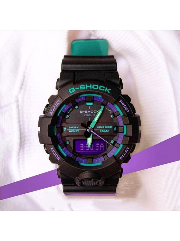 фото Мужские наручные часы Casio G-Shock GA-800BL-1A