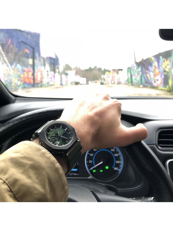 фото Мужские наручные часы Casio G-Shock GM-2100B-3A